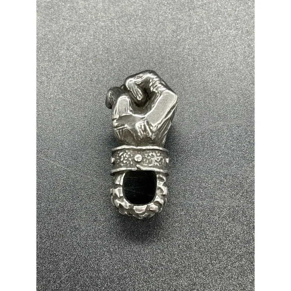 Clenched Fist Men’s Pendant Stainless Steel